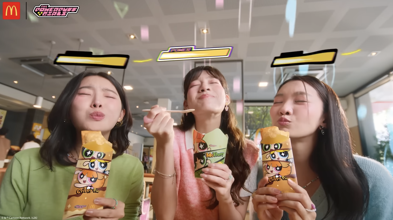 McDonald's x The Powerpuff Girls